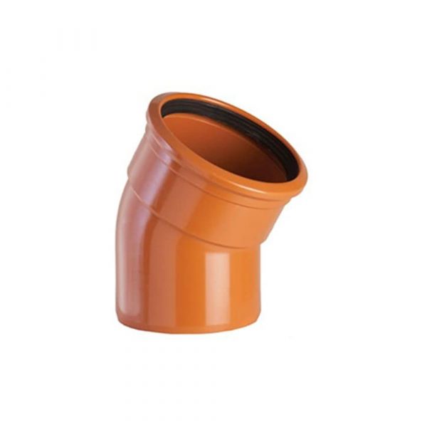 30 Degree Drainage Bend Single Socket 110mm