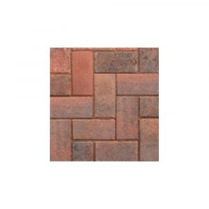 Block Paving 200x100x50mm Brindle