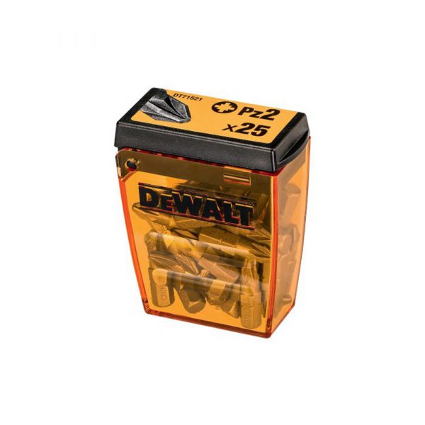 Dewalt PZ2 Bit Set pack 25